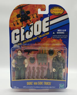 Hasbro G.I. Joe The Real American Hero Collection Special Edition Duke and Side Track Figure Set