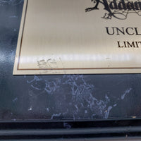 Paramount Pictures 1991 The Addams Family Promo Plaque Signed by Christopher Lloyd 278/2500