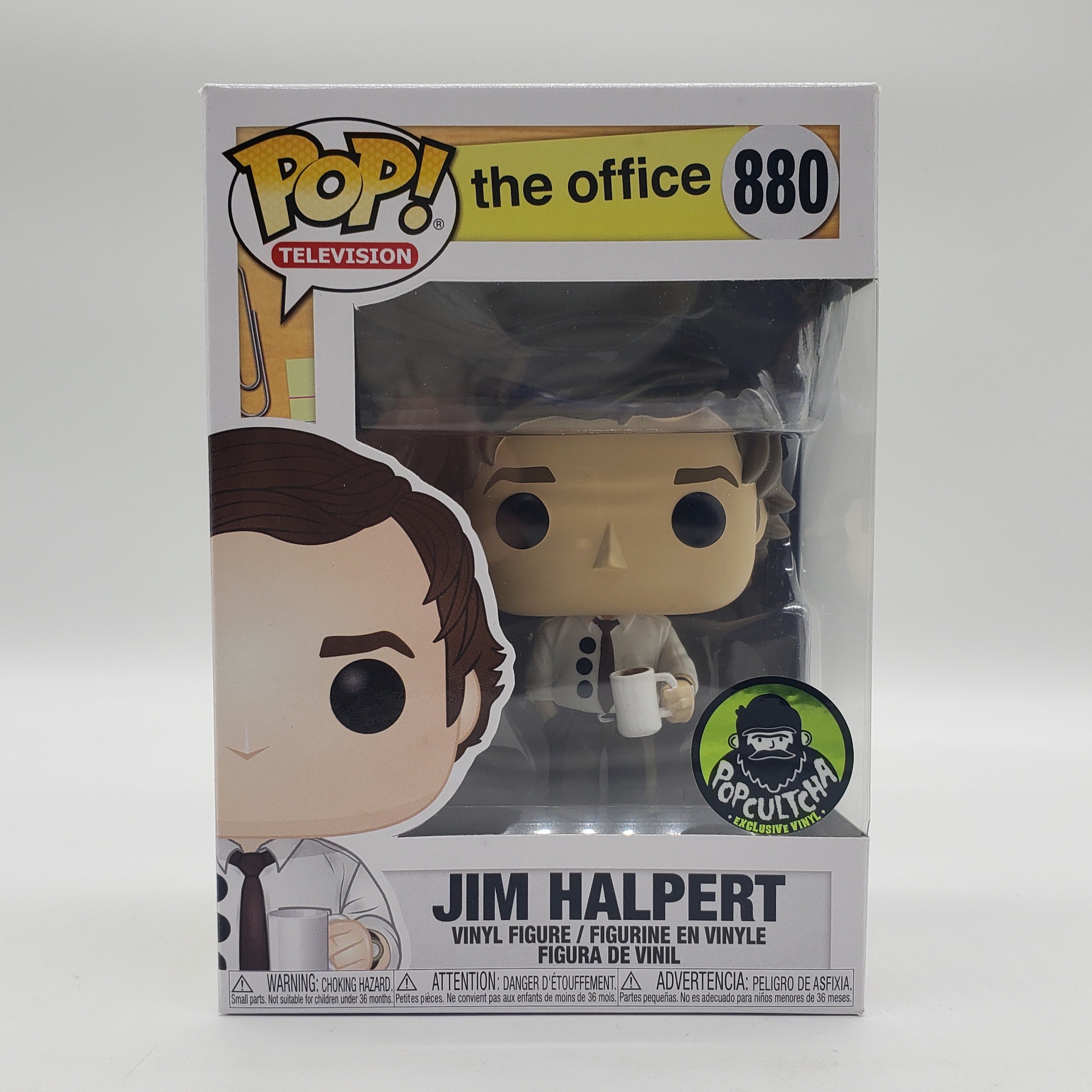 The Office 3-Hole Punch Jim on sale Halpert Funko Shop Exclusive Funko Pop