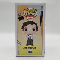 Funko Pop! Television The Office Popcultcha Exclusive Jim Halpert (3-Hole Punch) #880