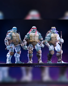NECA TEENAGE MUTANT NINJA TURTLES (THE LAST RONIN) - GHOST BROTHERS 7" SCALE ACTION FIGURE 3-PACK