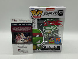 Funko Pop! Comics TMNT 7BAP 140 PCs LE Raphael #31 Signed by Kevin Eastman JSA