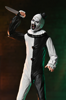 NECA TERRIFIER 2 - ULTIMATE ART THE CLOWN AND THE LITTLE PALE GIRL 7" SCALE ACTION FIGURE 2-PACK