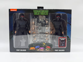NECA Teenage Mutant Ninja Turtles Foot Soldiers Action Figure 2-Pack