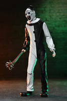 NECA TERRIFIER 2 - ULTIMATE ART THE CLOWN AND THE LITTLE PALE GIRL 7" SCALE ACTION FIGURE 2-PACK