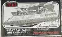 Haslab Jabba’s Sail Barge (The Khetanna) Vehicle Complete with Yakface and BTW Booklet