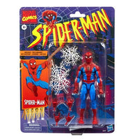Hasbro Spider-Man Retro Marvel Legends Cel Shaded Spider-Man 6-Inch Action Figure