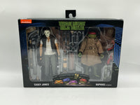 NECA Teenage Mutant Ninja Turtles Casey Jones and Raphael (in Disguise) Action Figure 2-Pack