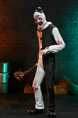 NECA TERRIFIER 2 - ULTIMATE ART THE CLOWN 7" SCALE ACTION FIGURE (BLOOD SPLATTERED)