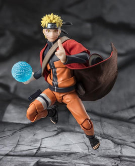 Bandai Naruto: Shippuden S.H.Figuarts Naruto Uzumaki (Sage Mode Savior of Konoha) Exclusive Action Figure