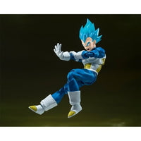 Bandai Dragon Ball Super Super Saiyan God Super Saiyan Vegeta Unwavering Saiyan Pride S.H.Figuarts Action Figure