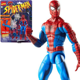 Hasbro Spider-Man Retro Marvel Legends Cel Shaded Spider-Man 6-Inch Action Figure
