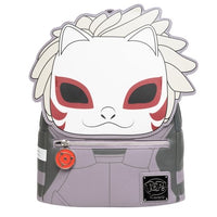 Loungefly Naruto: Shippuden Pop! Kakashi Hatake Anbu Mask Mini-Backpack - Entertainment Earth Exclusive