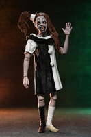 NECA TERRIFIER 2 - ULTIMATE ART THE CLOWN AND THE LITTLE PALE GIRL 7" SCALE ACTION FIGURE 2-PACK