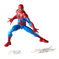 Hasbro Spider-Man Retro Marvel Legends Cel Shaded Spider-Man 6-Inch Action Figure