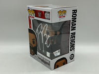 Funko Pop! WWE Roman Reigns #131 Signed by Roman Reigns Fanatics Certified