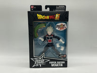 Bandai Dragon Stars Series GameStop Dragon Ball FighterZ Super Saiyan Vegeta Action Figure