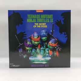 NECA Teenage Mutant Ninja Turtles II The Secret of The Ooze Accessory Set