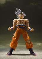 Bandai Dragon Ball Super S.H.Figuarts Goku (Ultra Instinct) Action Figure (Reissue)