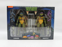 NECA Teenage Mutant Ninja Turtles Leonardo and Donatello Action Figure 2-Pack