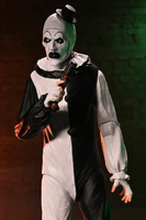 NECA TERRIFIER 2 - ULTIMATE ART THE CLOWN AND THE LITTLE PALE GIRL 7" SCALE ACTION FIGURE 2-PACK