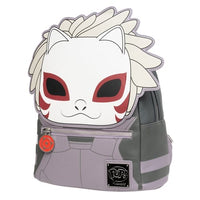 Loungefly Naruto: Shippuden Pop! Kakashi Hatake Anbu Mask Mini-Backpack - Entertainment Earth Exclusive