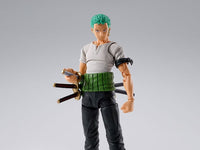 Bandai One Piece S.H.Figuarts Roronoa Zoro (Romance Dawn) Action Figure