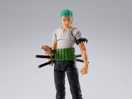 Bandai One Piece S.H.Figuarts Roronoa Zoro (Romance Dawn) Action Figure