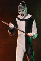 NECA TERRIFIER 2 - ULTIMATE ART THE CLOWN AND THE LITTLE PALE GIRL 7" SCALE ACTION FIGURE 2-PACK
