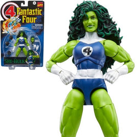 Hasbro Fantastic Four Retro Marvel Legends She-Hulk 6-Inch Action Figure