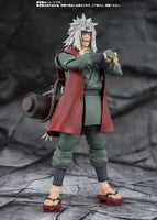 Bandai Naruto: Shippuden S.H.Figuarts Jiraiya -Hidden Leaf Heroic Master Sage- (Sage Mode Set) Action Figure