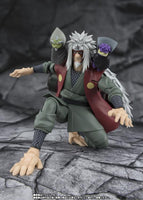 Bandai Naruto: Shippuden S.H.Figuarts Jiraiya -Hidden Leaf Heroic Master Sage- (Sage Mode Set) Action Figure