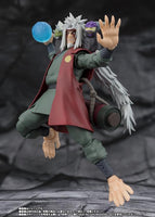 Bandai Naruto: Shippuden S.H.Figuarts Jiraiya -Hidden Leaf Heroic Master Sage- (Sage Mode Set) Action Figure