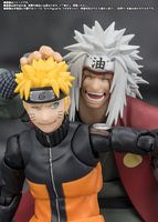 Bandai Naruto: Shippuden S.H.Figuarts Jiraiya -Hidden Leaf Heroic Master Sage- (Sage Mode Set) Action Figure