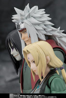 Bandai Naruto: Shippuden S.H.Figuarts Jiraiya -Hidden Leaf Heroic Master Sage- (Sage Mode Set) Action Figure