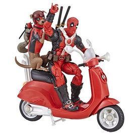 Hasbro Marvel Legends Ultimate Deadpool Corps 6-Inch Action Figures with Scooter