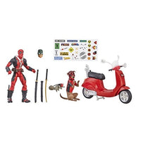 Hasbro Marvel Legends Ultimate Deadpool Corps 6-Inch Action Figures with Scooter