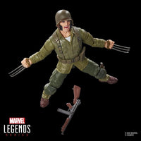 Hasbro X-Men Marvel Legends Wolverine (WWII Logan) Action Figure (Executioner BAF)