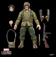 Hasbro X-Men Marvel Legends Wolverine (WWII Logan) Action Figure (Executioner BAF)