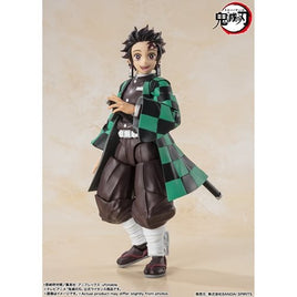 Bandai Demon Slayer: Kimetsu No Yaiba Tanjiro Kamado S.H.Figuarts Action Figure