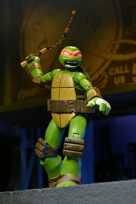 NECA Teenage Mutant Ninja Turtles (2012 Cartoon) Ultimate Michelangelo 7-Inch Scale Action Figure