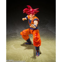 Bandai Dragon Ball Super Super Saiyan God Son Goku Instilled with the Light of Righteous Hearts S.H.Figuarts Action Figure