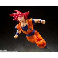 Bandai Dragon Ball Super Super Saiyan God Son Goku Instilled with the Light of Righteous Hearts S.H.Figuarts Action Figure