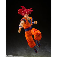 Bandai Dragon Ball Super Super Saiyan God Son Goku Instilled with the Light of Righteous Hearts S.H.Figuarts Action Figure