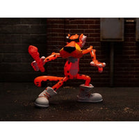 Jada Toys Cheetos Chester Cheetah Flamin' Hot Glow-in-the-Dark 6-Inch Action Figure