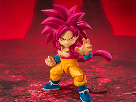 Bandai Dragon Ball Daima S.H.Figuarts Super Saiyan 4 Goku (Mini) Exclusive Action Figure