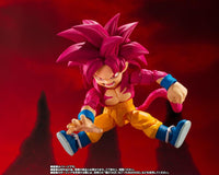 Bandai Dragon Ball Daima S.H.Figuarts Super Saiyan 4 Goku (Mini) Exclusive Action Figure