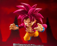 Bandai Dragon Ball Daima S.H.Figuarts Super Saiyan 4 Goku (Mini) Exclusive Action Figure