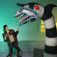 NECA BEETLEJUICE BEETLEJUICE - ULTIMATE MATADOR BEETLEJUICE & SANDWORM 7" SCALE ACTION FIGURE 2-PACK