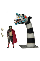 NECA BEETLEJUICE BEETLEJUICE - ULTIMATE MATADOR BEETLEJUICE & SANDWORM 7" SCALE ACTION FIGURE 2-PACK